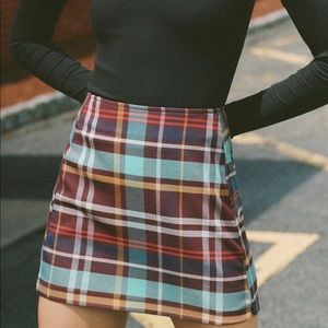 Plaid UO skirt never worn!